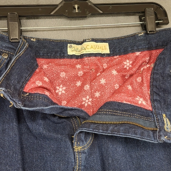 Cabela's Denim - Cabela's Womens Lined Blue Jeans 18 Long